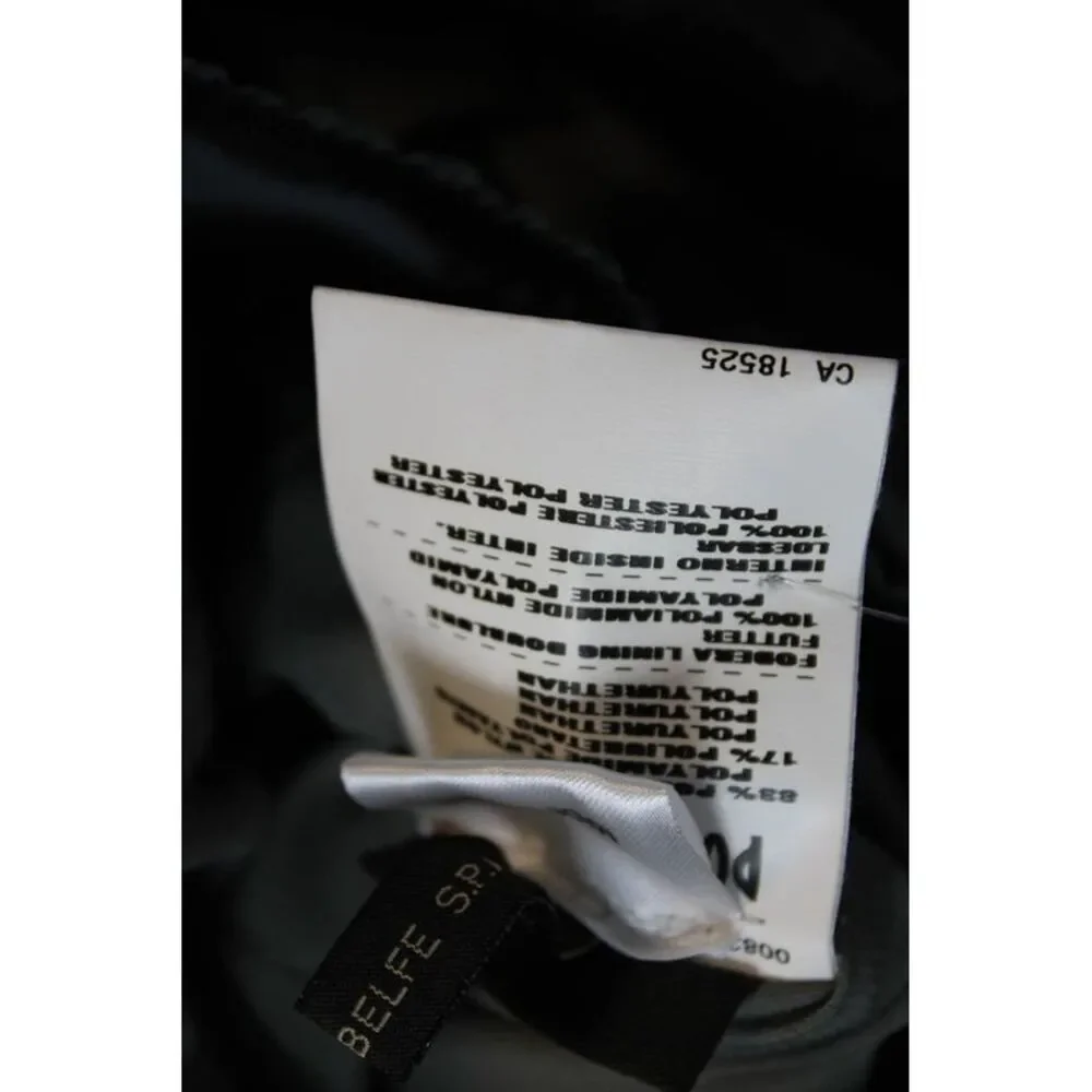 Post Card Mens Front Zip Collared Pocket Lightweight Jacket Black Size 42 - Picture 7 of 8